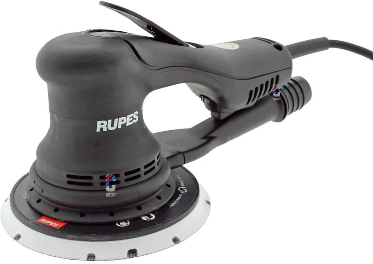 RUPES Skorpio-E Schuurmachine 150mm - 3mm Excentrische Uitslag met 6 meter kabel – foto 5