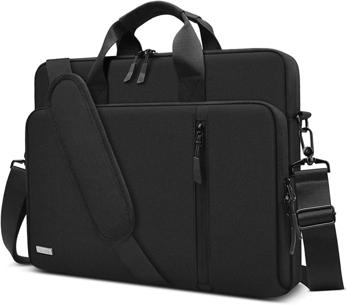 Laptoptas met volledige bescherming, schoudertas voor dagelijks gebruik