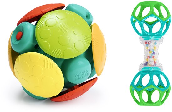 Cadeauset Wobble & Rattle - Bright Starts - vanaf 3 maanden — afbeelding 3