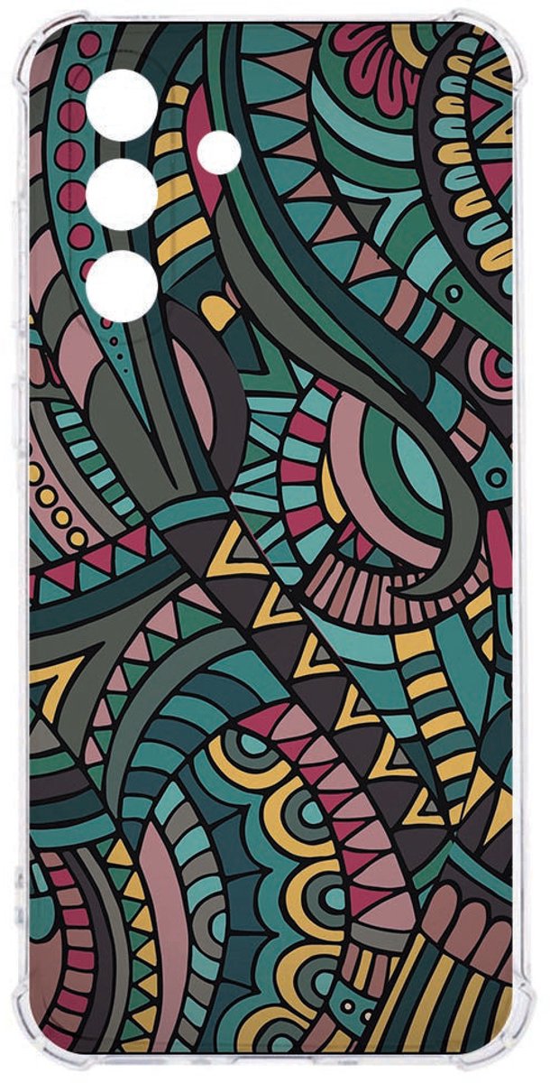 Samsung Galaxy A26 Flexibele back cover Aztec Shockproof