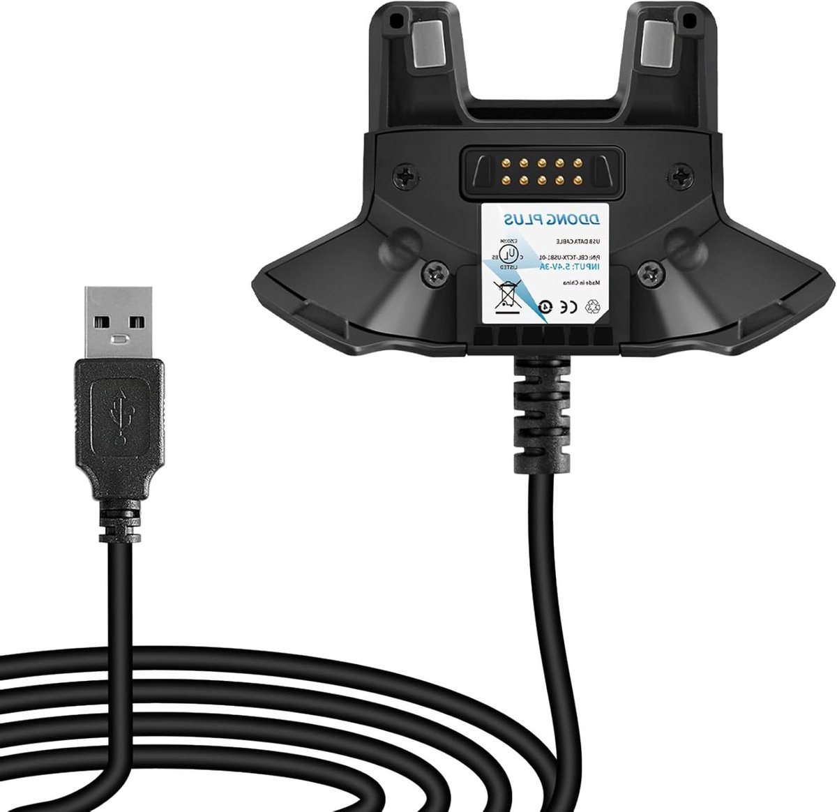 Scanner Oplaadkabel - USB Lader - Apparaat Opladen - Data Overdracht - 1.5 Meter - Zwart