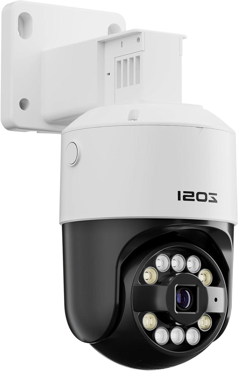 Beveiligingscamera Buiten - IP Camera - Woning Beveiligen - AI Persoon Detectie - 4K Resolutie - Wit