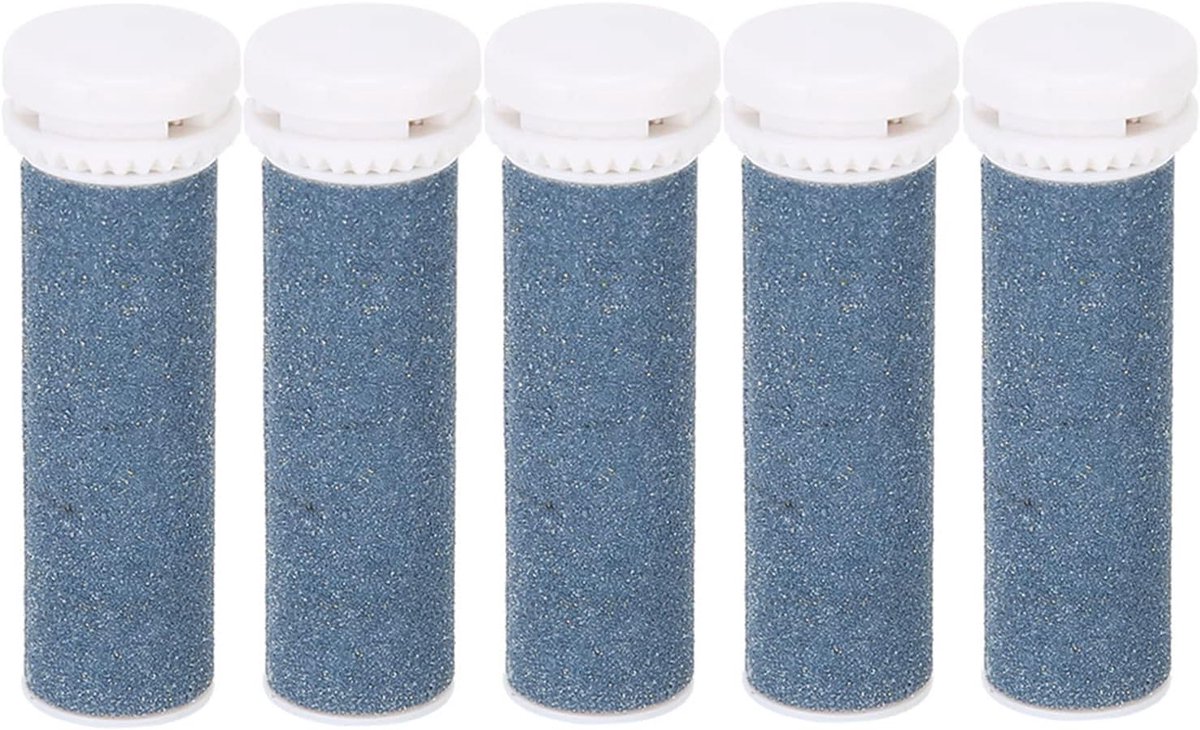 Extra Chunky Coarse Replacement Rollers - 5 Pack voor Hard Skin Removal - Micro Pedi Refill voor Voetverzorging