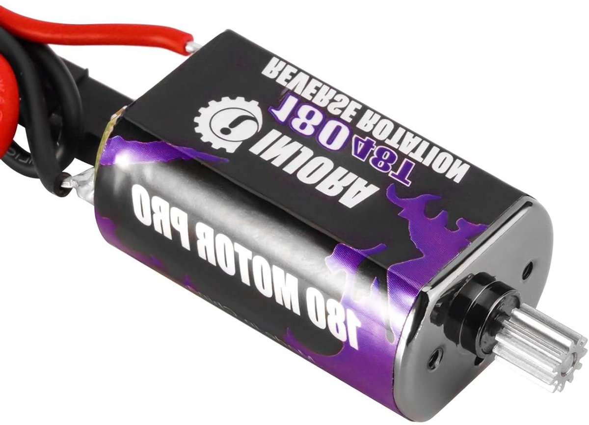 RC Motor - Crawler Motor - Modelauto Upgrade - Sterke Neodymium Magneten - 48T - Metaal