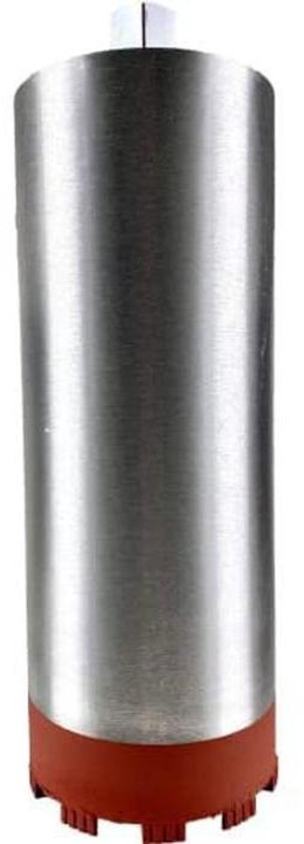 Diamantboorkroon - Kernboor - Boren in Steen - Turbo Segment - 400 mm 52 mm - Zilver