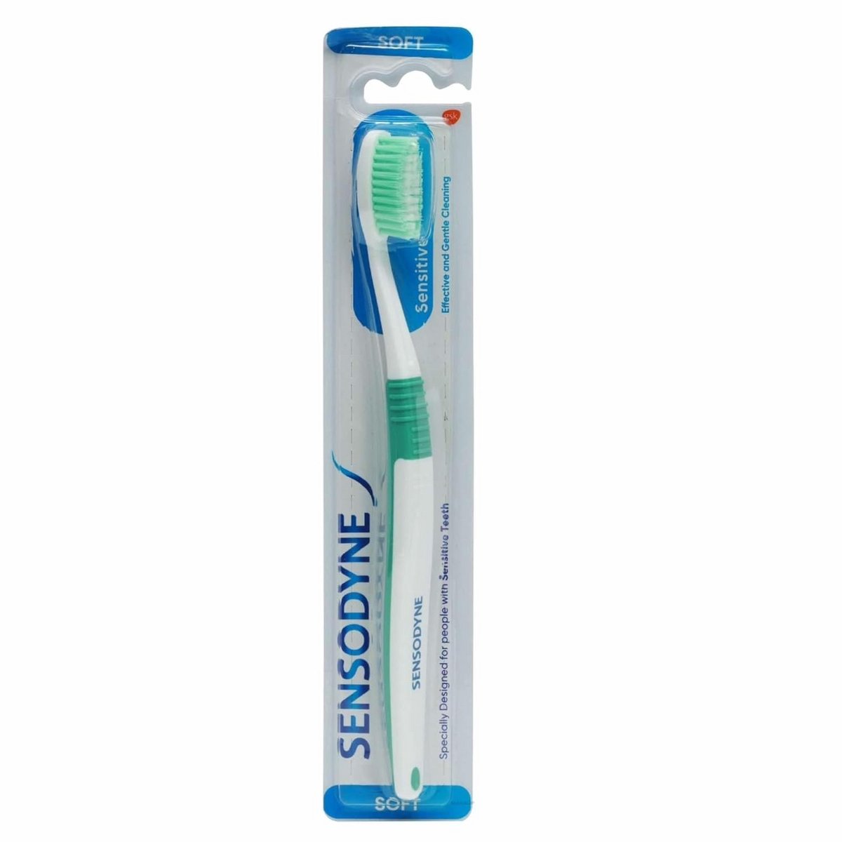 Zachte Tandenborstel - Dagelijkse Verzorging - Gevoelige Tanden - Kleine Borstelkop - 1 Stuk - Blauw