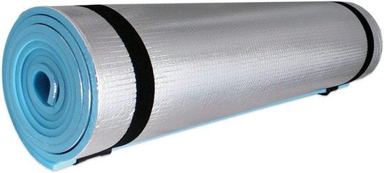 Camping Matras - Slaapmat Outdoor - Vochtwerend Slapen - Aluminium Versterking - 180x50cm - Zilver — afbeelding 2