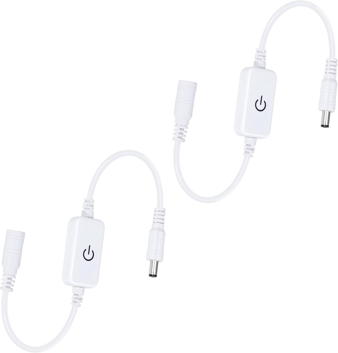 LED Dimmer - Touch Controller - Verlichting Instellen - Geheugenfunctie - 2 Stuks - Wit