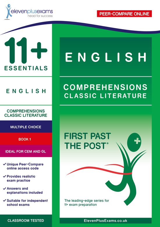 11+ Essentials English Comprehensions: Classic Literature Bo ... - cover
