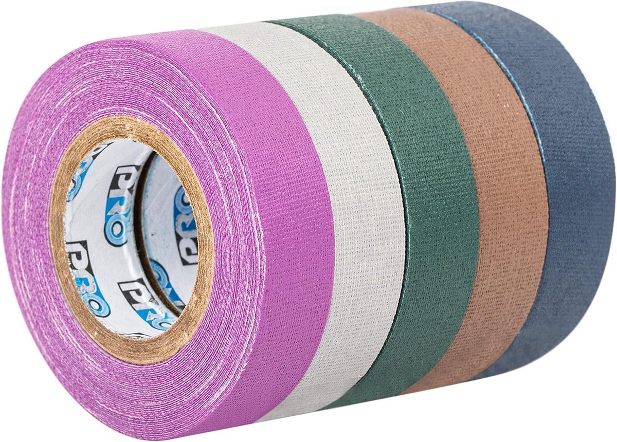Pro Tapes Pro Pocket Spike Minirollen Donkere kleuren (5 rollen / 12mm x 5,4 m)