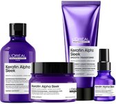 L'Oréal Professionnel - Keratin Alpha Sleek Complete Set - 300+250+200+50ml