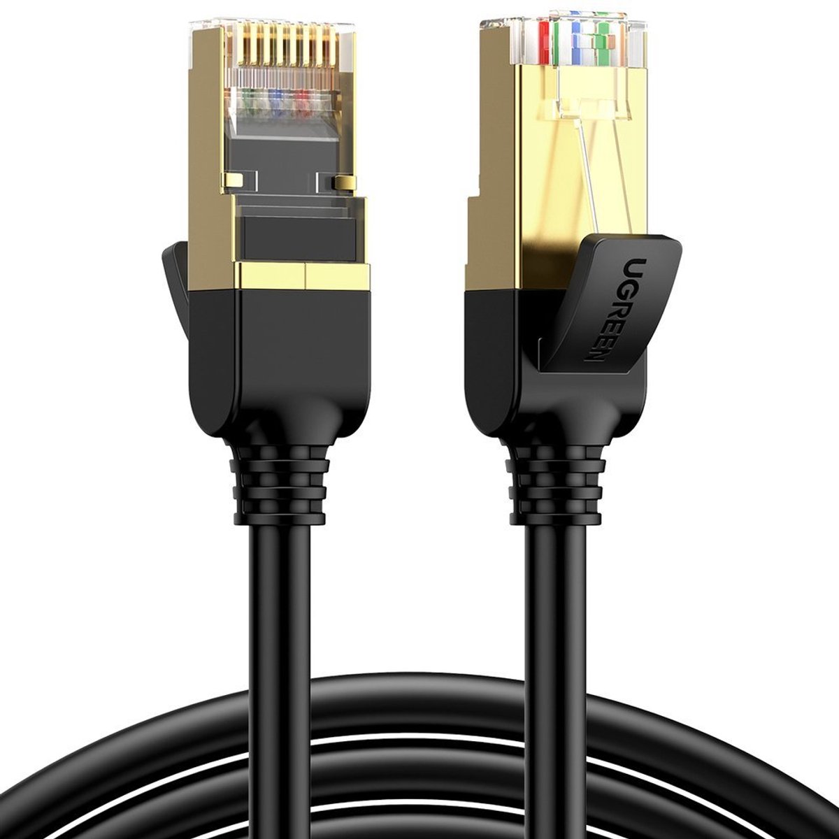 Ugreen - NW107 - RJ45/Cat - 7 - STP - netwerkkabel - 5m - zwart
