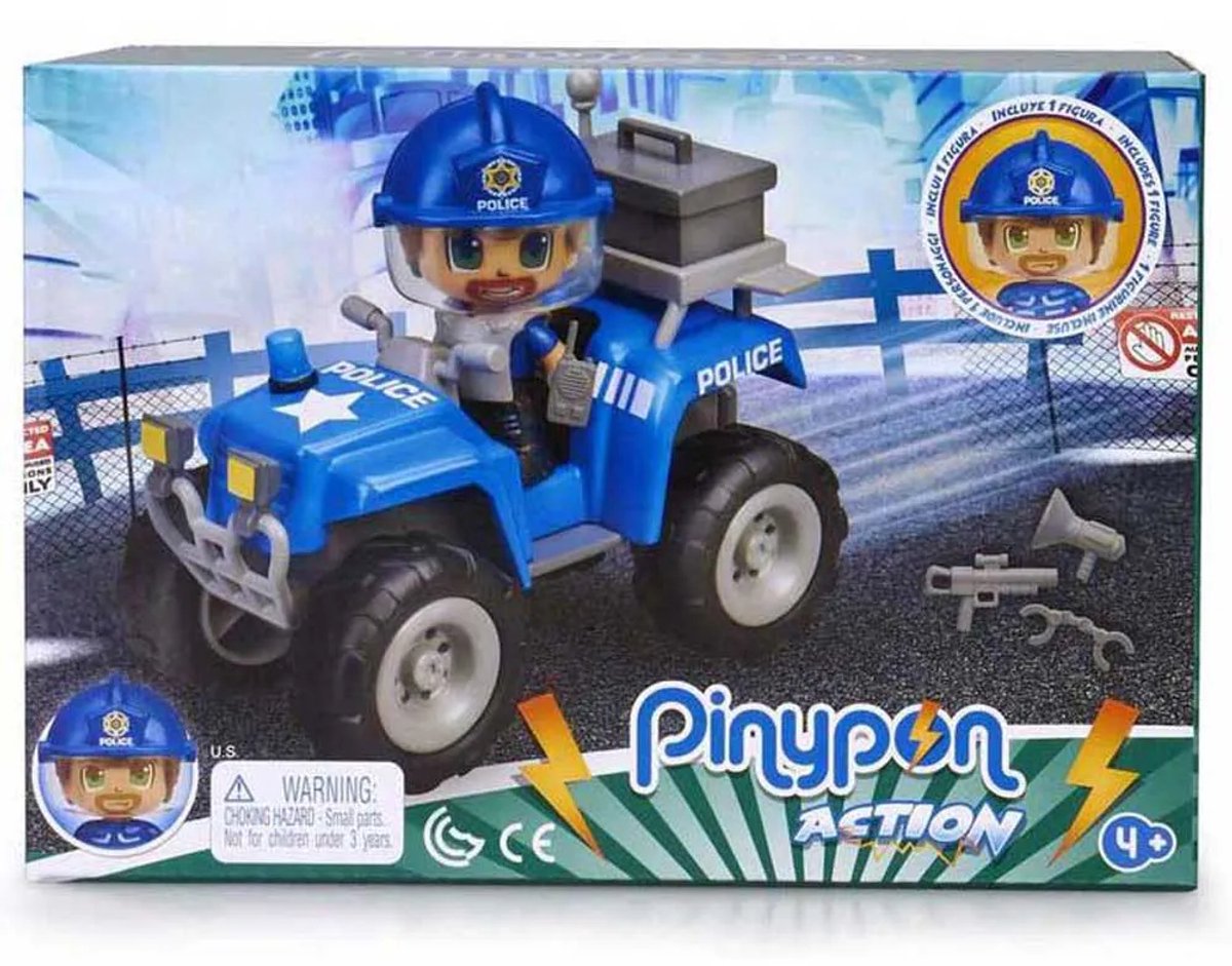 Playset Pinypon Action Police Quad Famosa