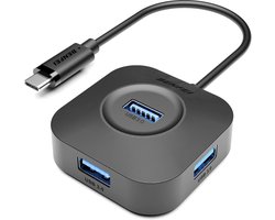 BENFEI – USB-C Hub 5.Gbps, Adapter met 4 USB 3.0-poorten, high-speed USB C multiport splitter