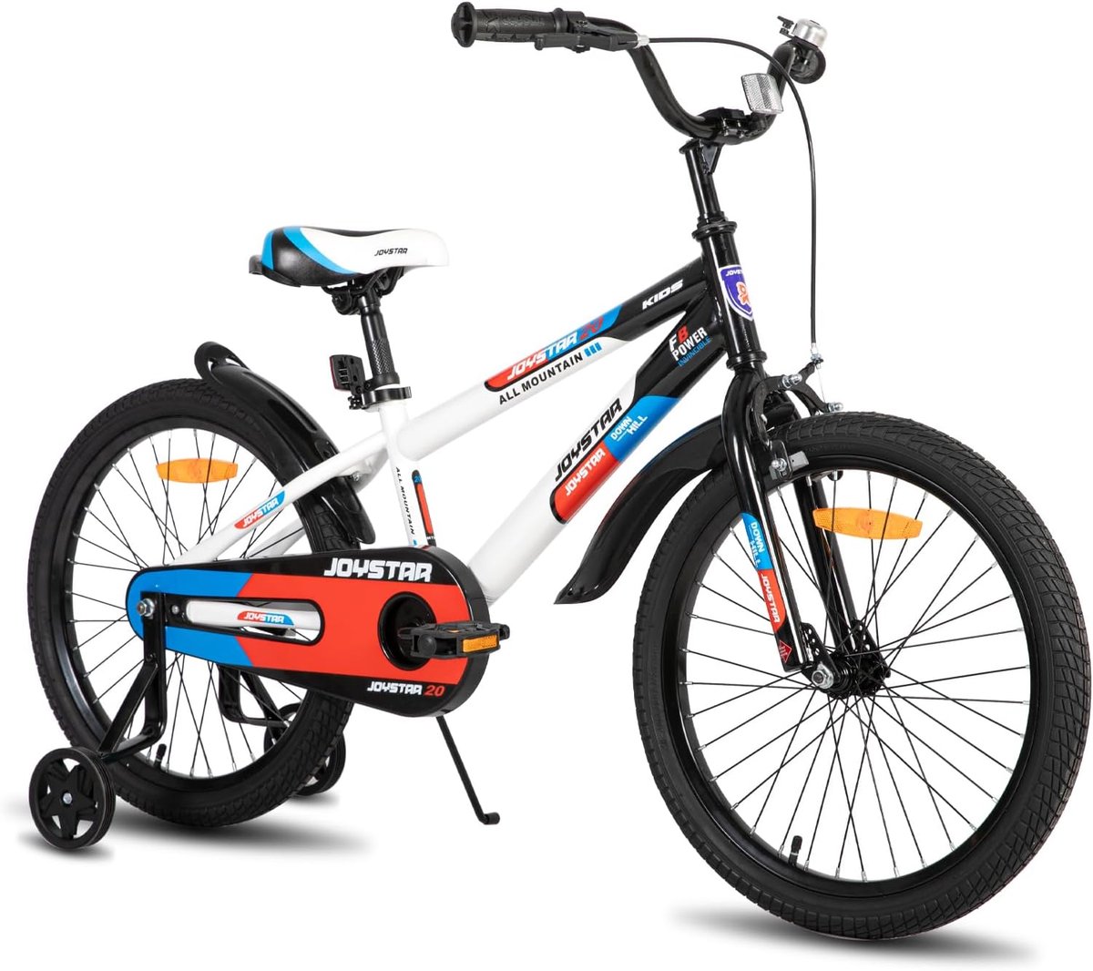 Kinderfiets sfiets sfiets Buiten Spelen Dubbel Remsysteem 20 Inch Wit