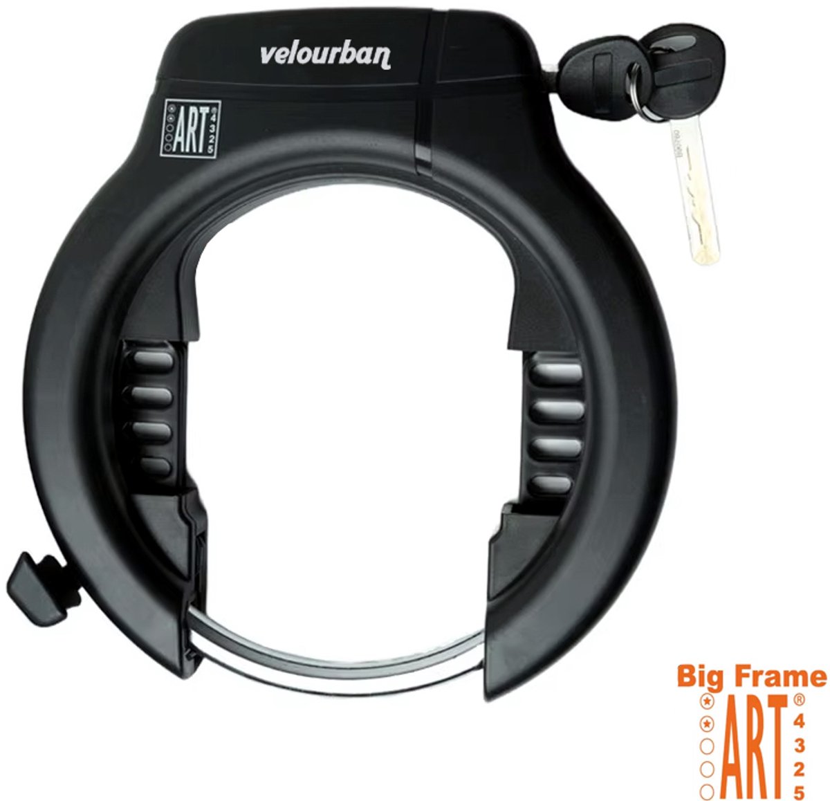 Velourban VU828 ART 2 Framslot – Veiligheidsniveau 12 | Staal, kunststof, PVC, ABS | 1000×8 mm | Voor fiets, e-bike, racefiets & MTB