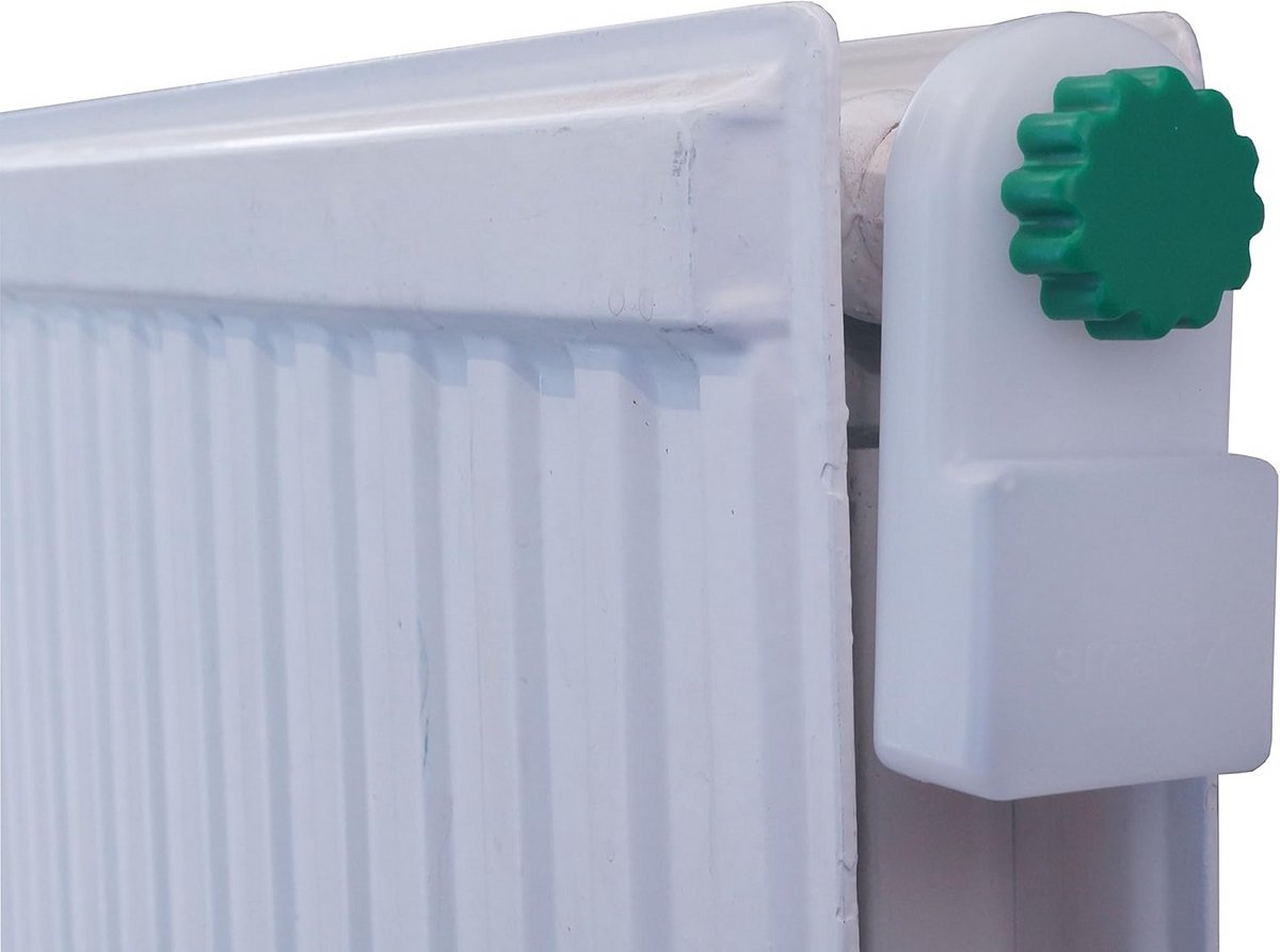 Radiator Ontluchter - Ontluchtingsbox - Verwarming Ontluchten - Met Opvangbak - 60 ml - Grijs