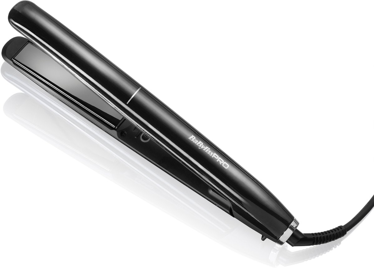 BaBylissPRO STILISTA Professionele Stijltang - Titanium Platen - Ionisch - Zwart