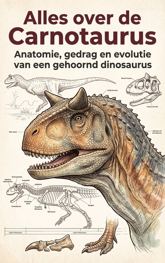 Alles over de Carnotaurus - cover