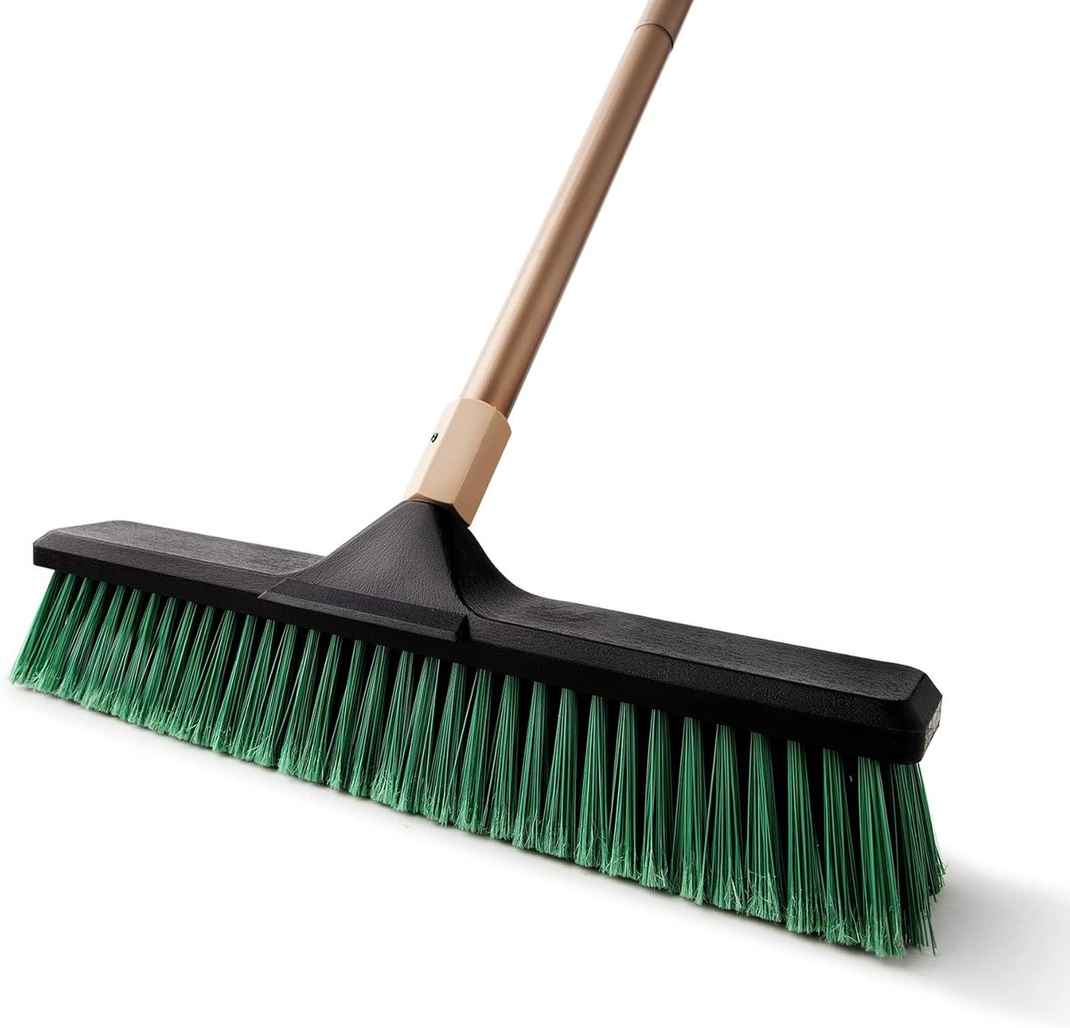 Kunstgras Bezem - Push Broom - Hoogwaardig Kunststof - Ergonomisch Ontwerp - Verstelbare Handgreep - Voor Binnen en Buiten