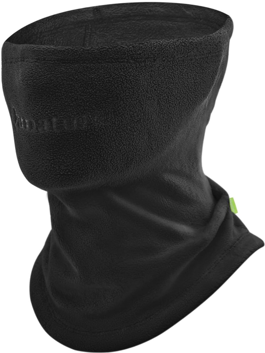 Quanature Ski Balaclava Waterdicht Nekwarmer Wintersport Zwart