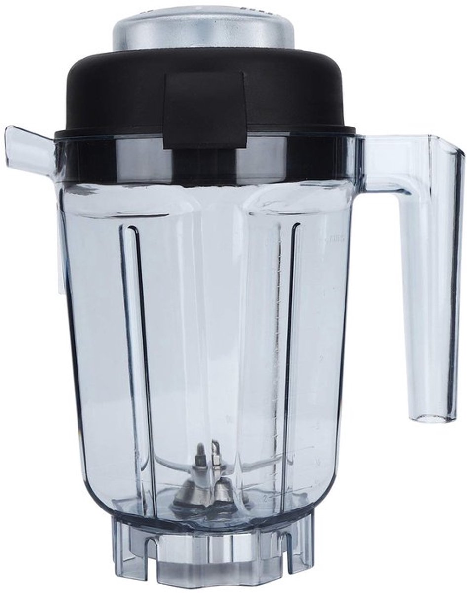 Dailygoods- Blenderkan 0,9L Zelfreinigend - Roestvrijstalen Messen