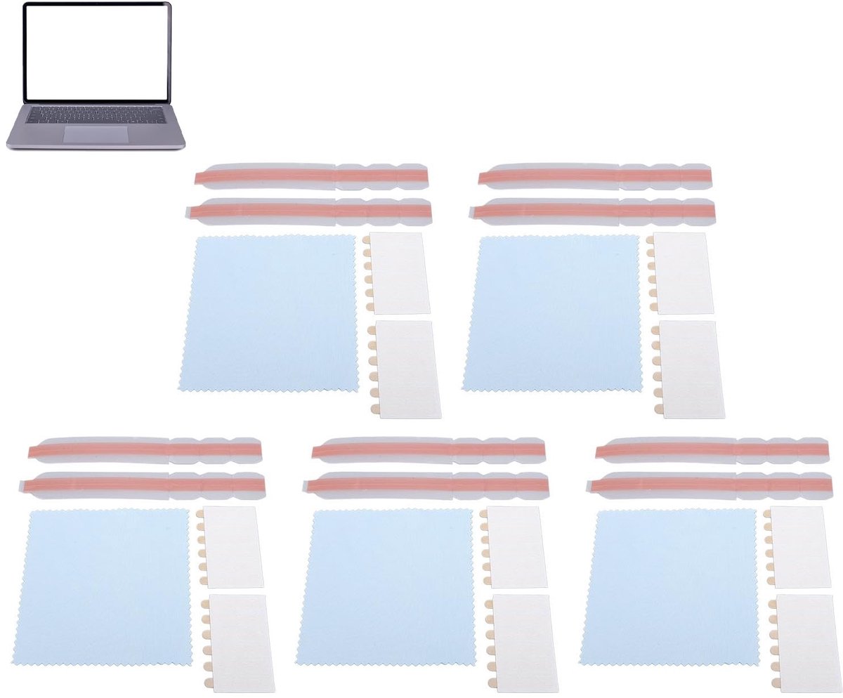 Dailygoods- Lijmstrips Set van 5 - Privacy Filter Lijmstrips - Dubbelzijdige Lijmstrips - Plastic Bevestigingsclips - Duurzaam en Betrouwbaar