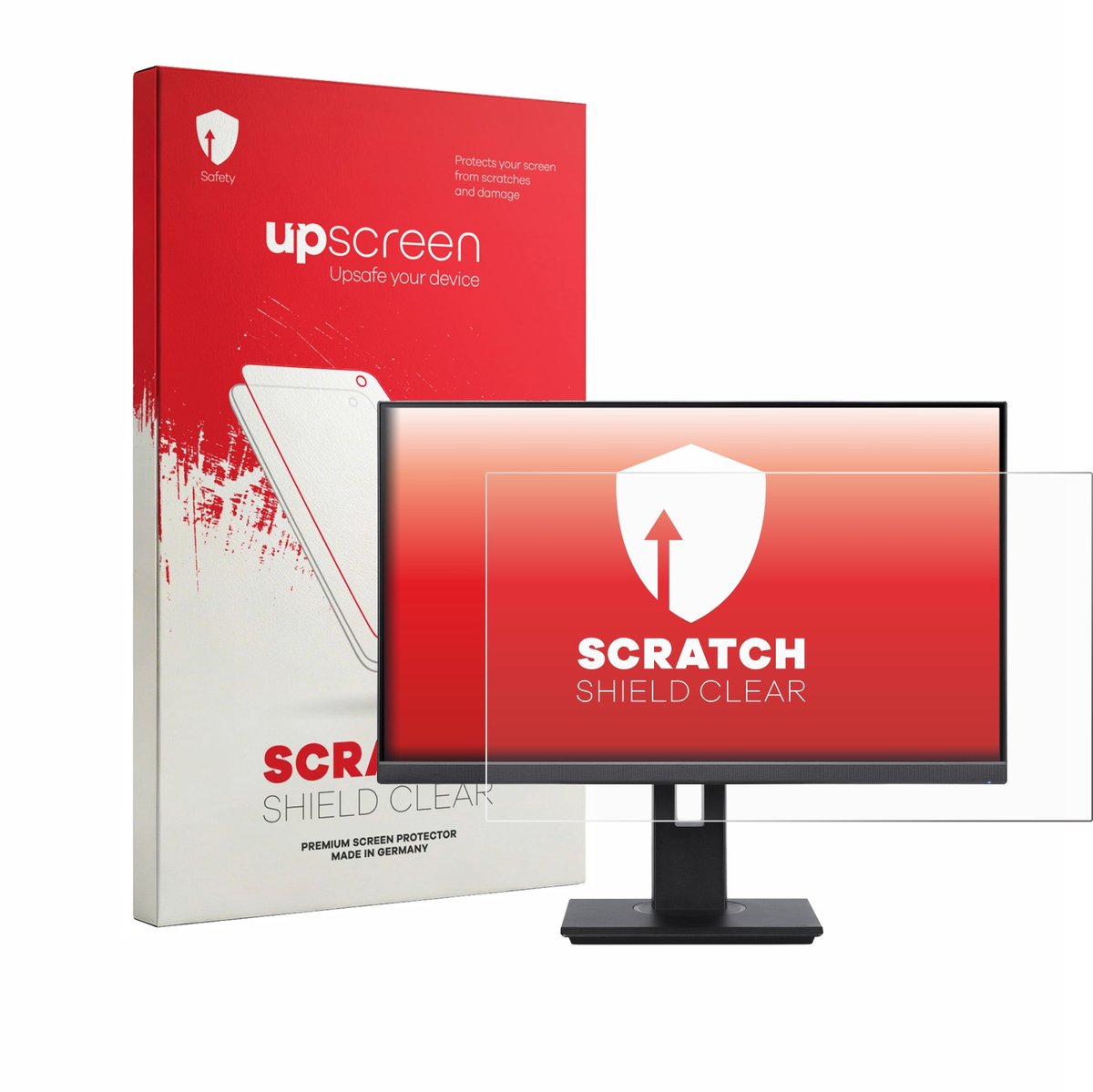 upscreen - Screenprotector voor Acer Vero B7 B227Q - Folie Beschermfolie transparant