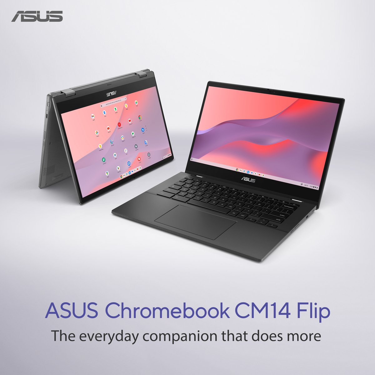 ASUS Chromebook CM14 Flip - 14" Full HD Touchscreen - MediaTek Kompanio 520 - 8GB RAM - 64GB eMMC - ChromeOS thumbnail 5