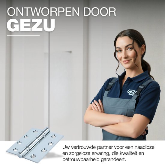 GeZu Impex porte plat loquet 120 x 35 mm Galvanoplastie