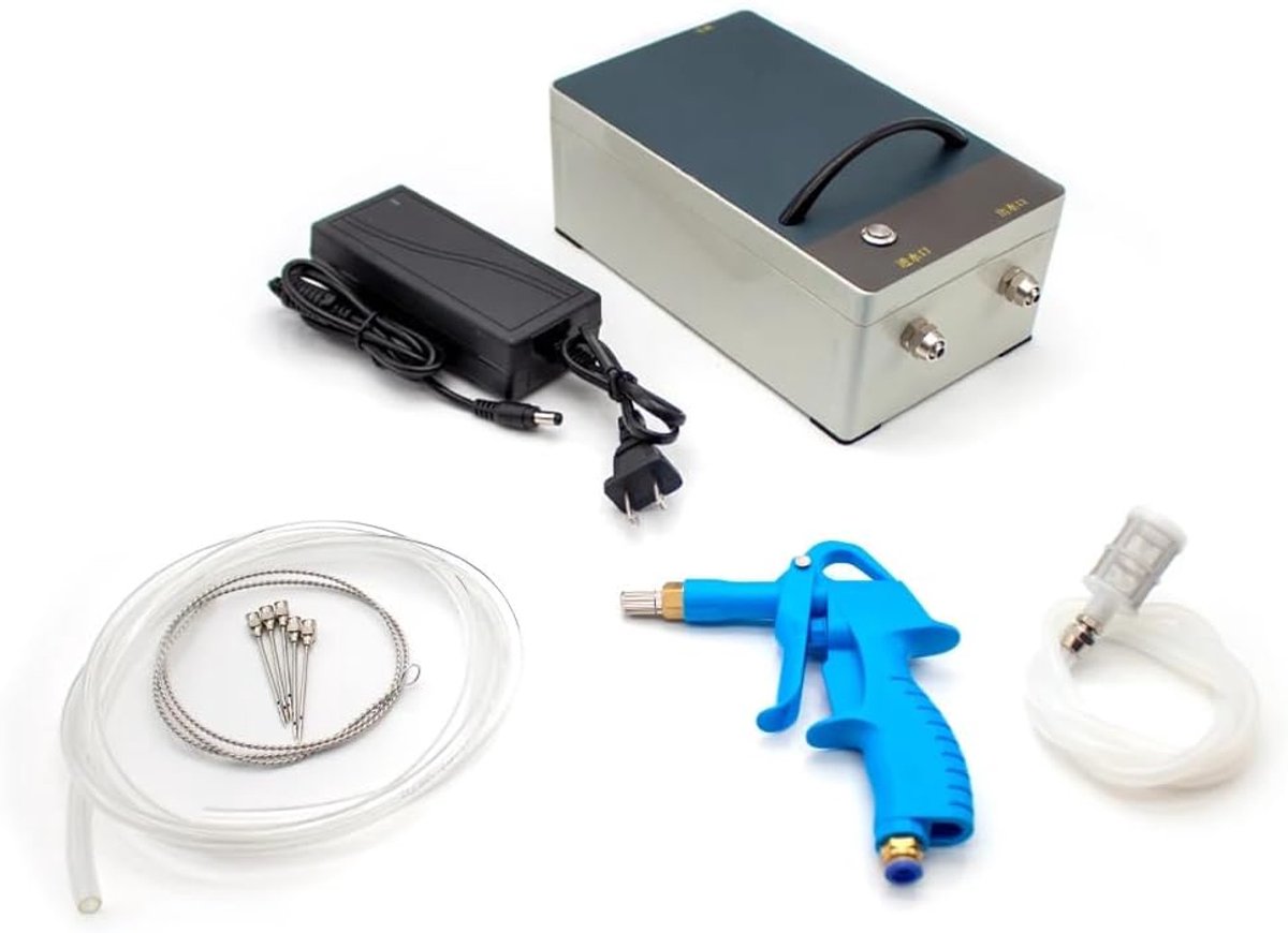 Elektrische Vleesspuit - Marinade Injector - Vlees Bereiden - Hogedruk Systeem - 316 Staal Naald - Roestvrij Staal