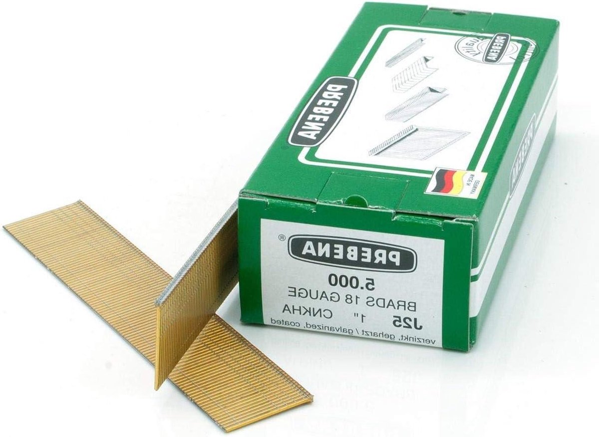 Stropnagels - Verzinkte nagels - Bevestigen van materialen - Harslaag - 5000 stuks - Zilver