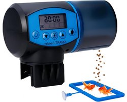 Aquarium Feeder - Vis Voederautomaat - Vis Voeren - LCD Display - 200 ml - Blauw