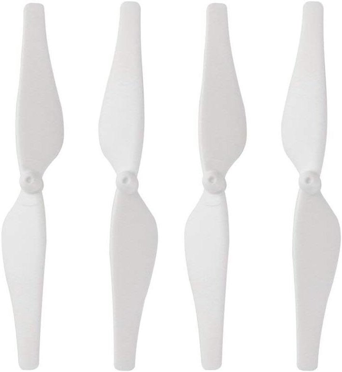 RC Drone Propellers - Reserveonderdelen - Vliegen - Koolstofvezel Materiaal - 7.5x1x0.7cm - Wit