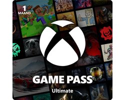 Xbox Game Pass Ultimate - 1 maand - Xbox, PC, Cloud Gaming