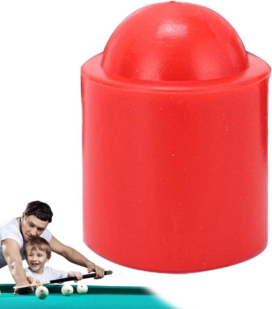 Pool Cue Beschermhoes - Biljart Keu Onderdeel - Bescherming Keu - Verdikt Bodemontwerp - 6 x 6 x 6 cm