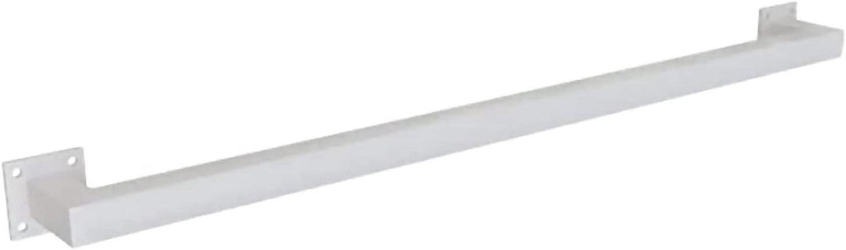 Metalen trapleuning - Wandmontage steun - Veiligheid verhogen - Antislip handgrepen - 30 cm - Wit