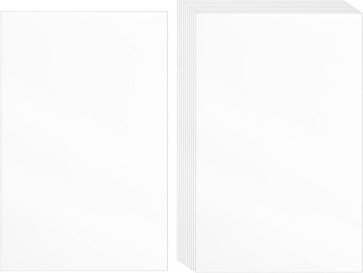 Fotokaartenhoezen - Kaarthouders Sleeves - Verzamelen Beschermen - Stof- en Waterschaal - 300 Stuks - Transparant