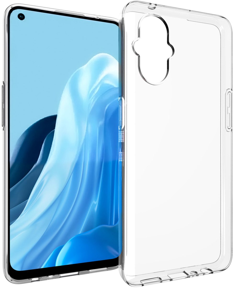 Accezz Hoesje - Geschikt voor Oppo Reno 8 Lite - Clear Backcover - Transparant