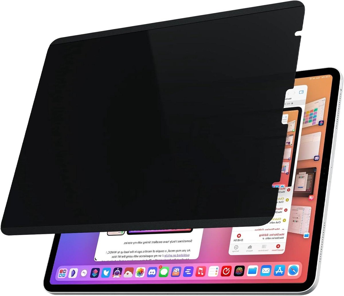Magnetisch privacyfilter - Schermbeschermer tablet - Bescherming gegevens - Eenvoudig te bevestigen - 109 Inch - Mat