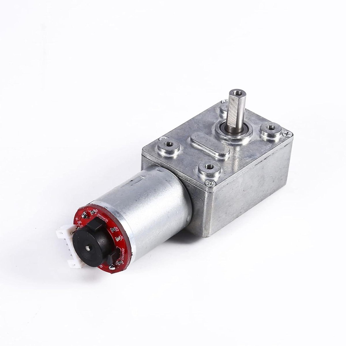 Aandrijfmotor - Slakkenaandrijving - Precisie Beweging - Hoog Draaimoment - 12 Volt - Metaal
