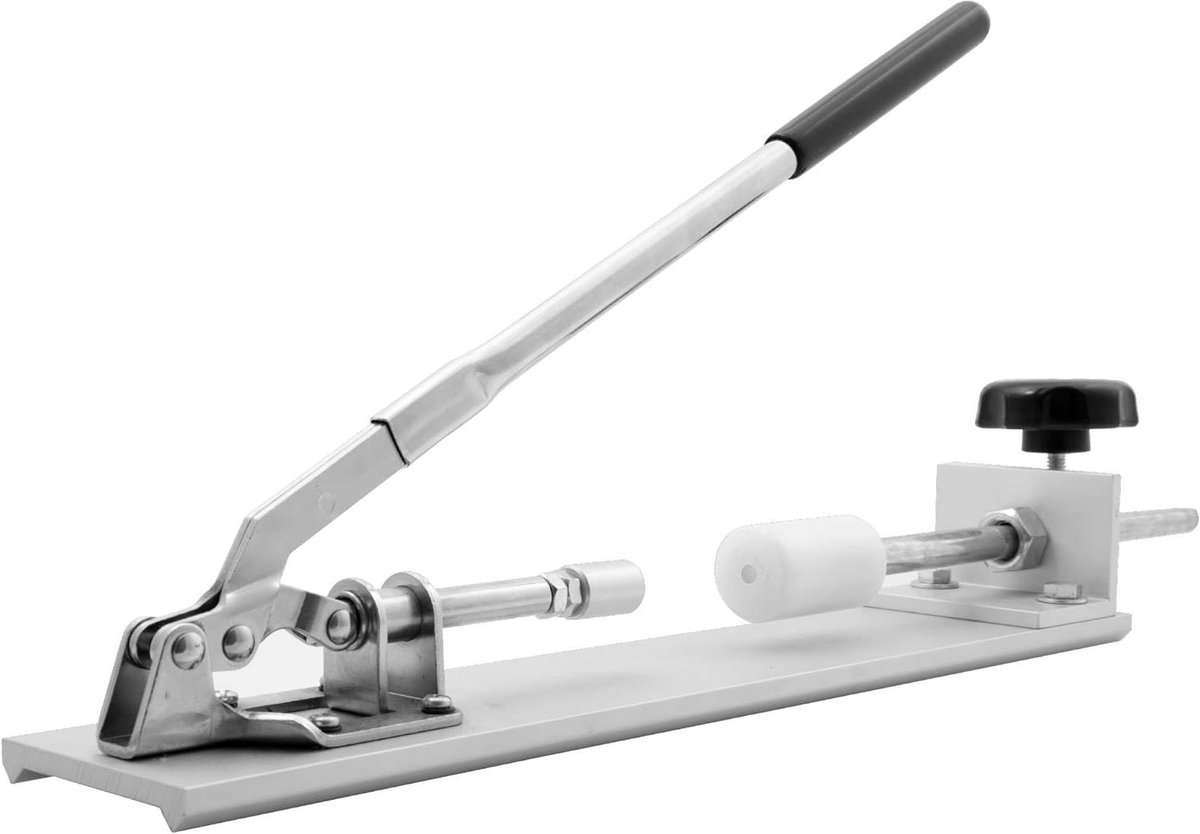 Pen Pers - Houtbewerking Tool - Pennenhuis In elkaar - Robuust Metaal - 16 Kilogram - Donker
