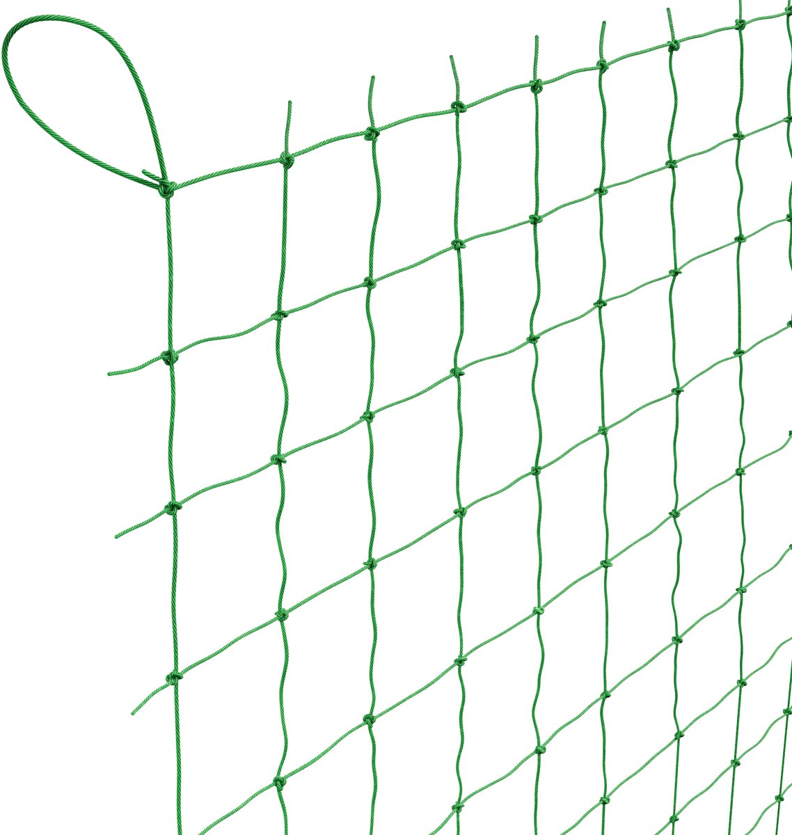 GardenGloss® Klimnet met Grote Maaswijdte voor een Extra Rijke Oogst van Komkommers, Tomaten en Andere Groenteplanten - Klimhulp voor Klimplanten (2m x 5m)