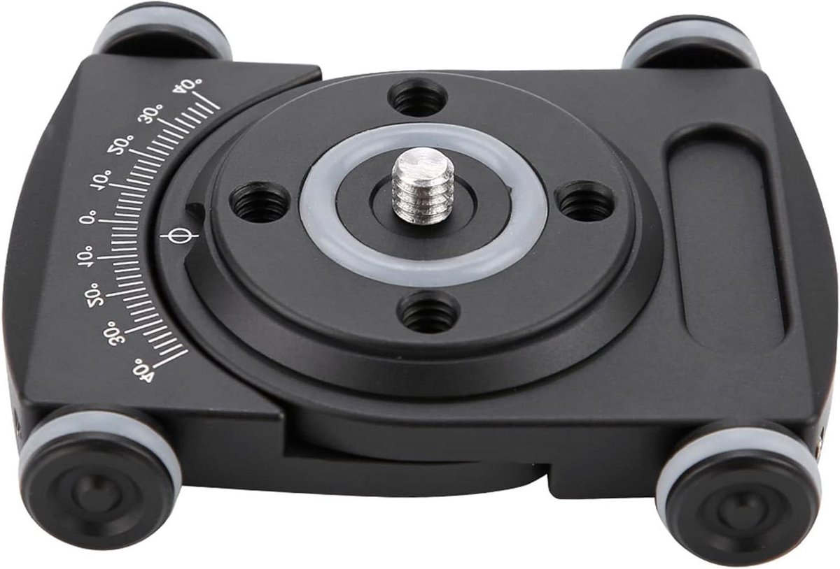 Mini Camera Dolly - Video Slider - Dynamische Opnamen - Stabiele Beweging - 70 x 85 mm - Zwart