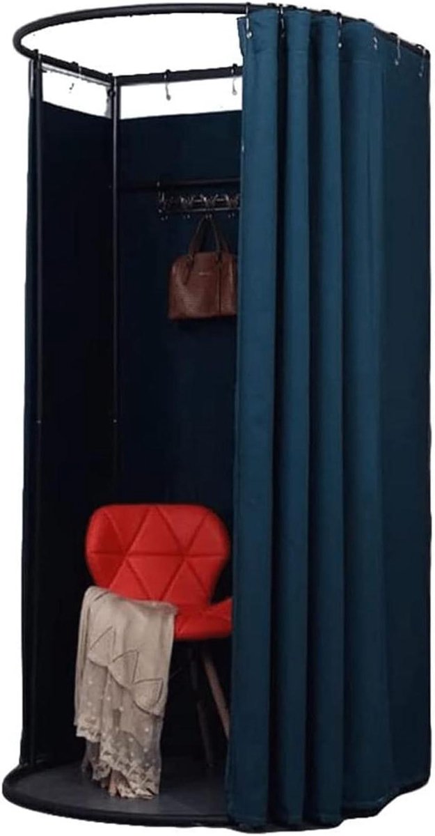Paskamer - Mobiele Kleedruimte - Privacy Creëren - Verdikt Schaduwdoek - 80x85x200 cm - Zi