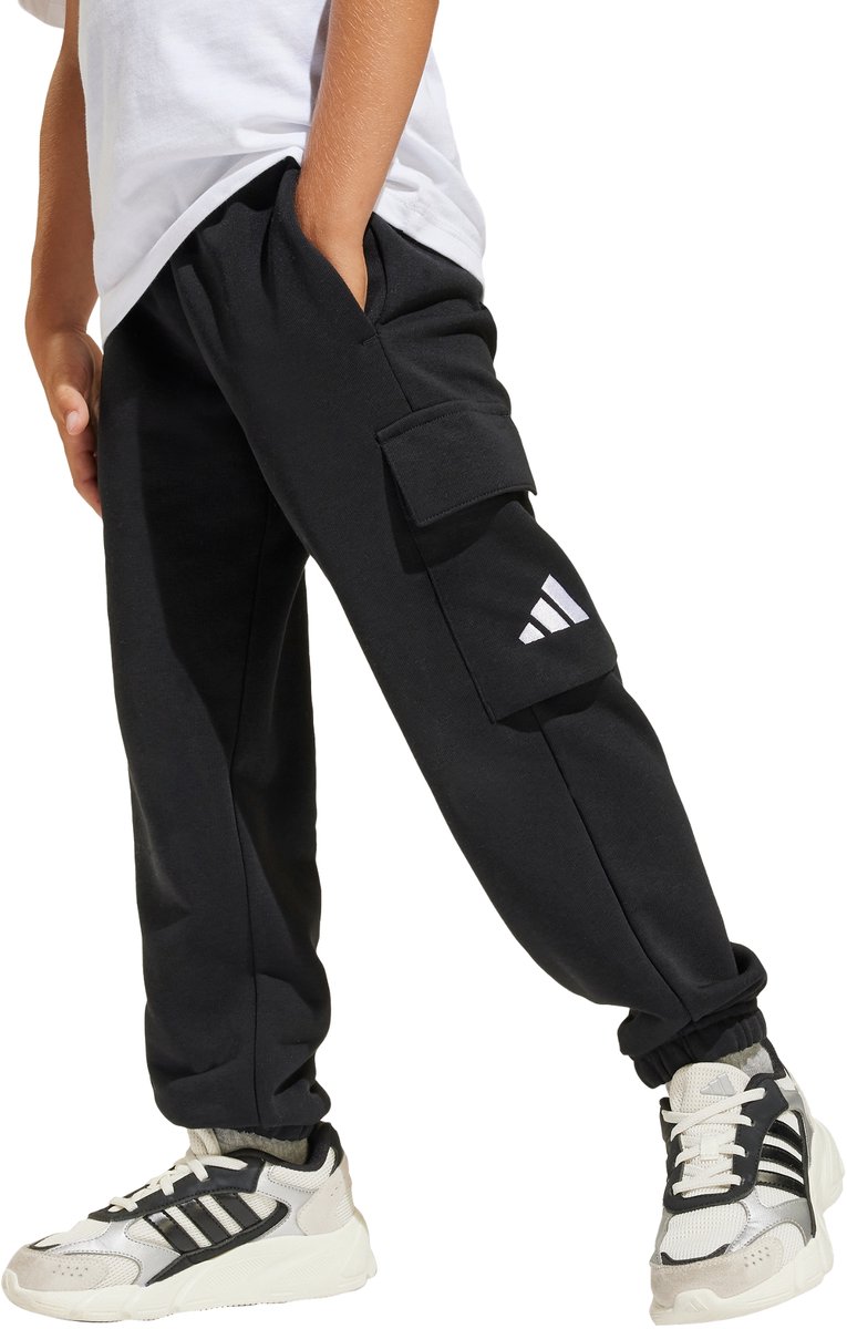 Adidas Sportswear Essentials Cargobroek Kids Kinderen Zwart