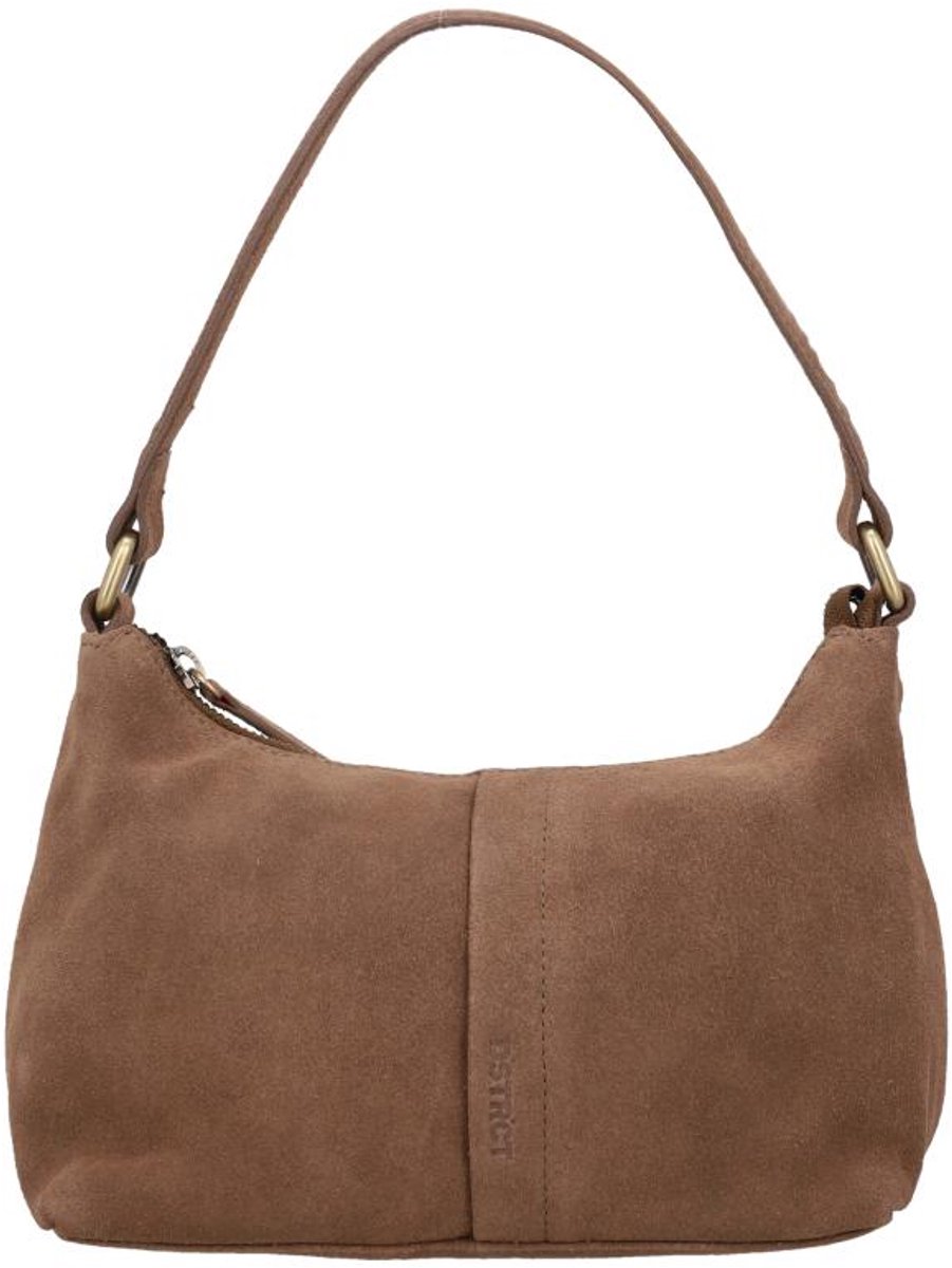 DSTRCT Portland Road Grote Schoudertas Dames - Leer - Taupe