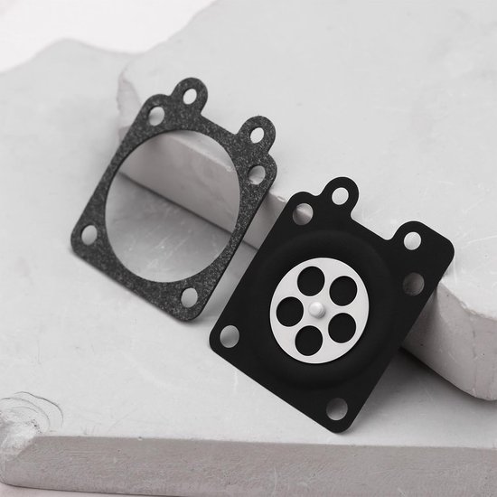 Carburateur Reparatie Kit - Brandstofsysteem Onderhoud - Bosmaaier Onderhoud - Vervangt Versleten Pakkingen - 2 Sets - Niet Van Toepassing — afbeelding 2