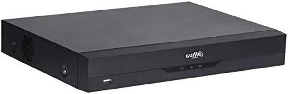 IP NVR Recorder - Bewakingsrecorder Digitale Videorecorder - Beveiligingssystemen Installeren - 8 PoE Poorten - 8 Kanalen - Zwart