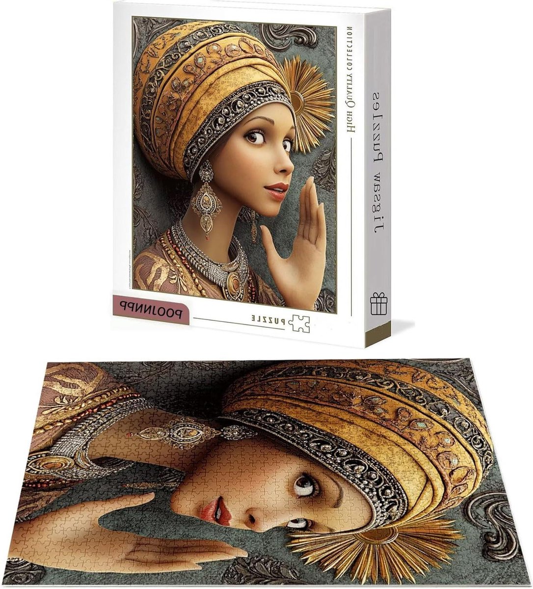 Houten Puzzel - Legpuzzel Volwassenen - Ontspanning Thuis - Met Lettermarkering Achterkant - 141x87 cm - Multicolor